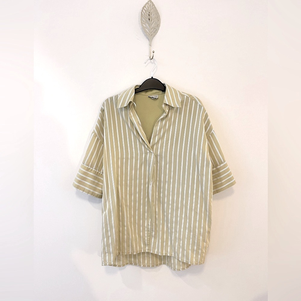💚Adroit Atelier Relaxed Fit Striped Luxury Oxford Shirt